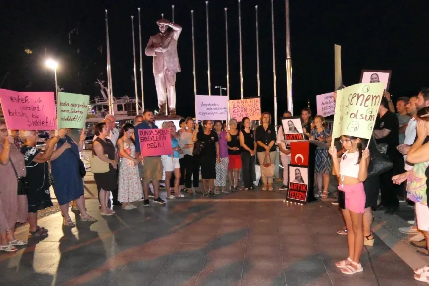 Muğlalı kadınlar meydanlarda “Kadın cinayetleri politiktir”