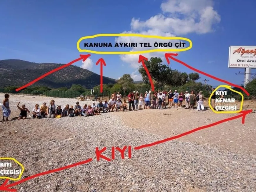 Halkı GEREN bir kıyı işgali ,Kızılağaç GERENKUYU.