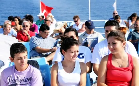 Türk turist Yunan adalarını ihya etti