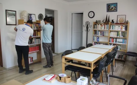 Şadan Gökovalı Kütüphanesi Açıldı   