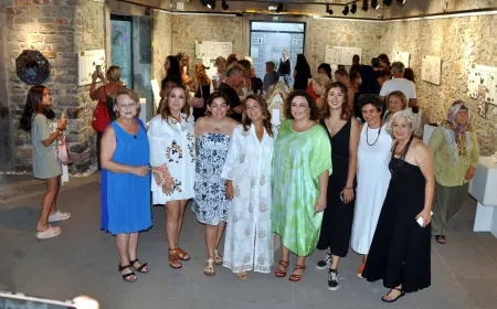 Bodrum’un izlerini takılarına yansıttılar, B’iz sergisi hayran bıraktı