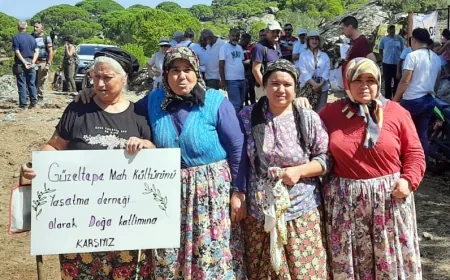 22 yıllık ÇED raporunun yasalara aykırı güncellenmesi  köylüleri ve çevrecileri ayağa kaldırdı.