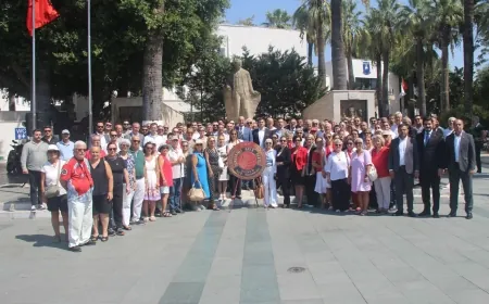 CHP'nin 101. Kuruluş Yıldönümünde Bodrum'dan Teğmenlere Destek