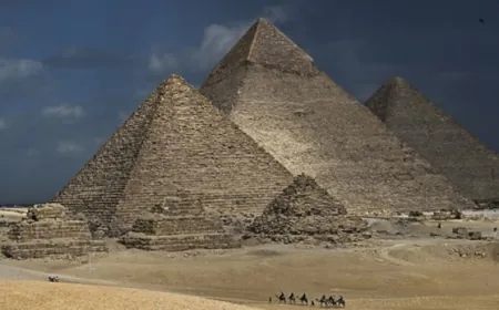 Mısır piramitleri üzerinde plazma kabarcığı  keşfedildi!