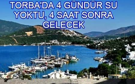 Torba Mahallesi 4 gündür susuzluk çekiyordu, beklenen açıklama geldi.