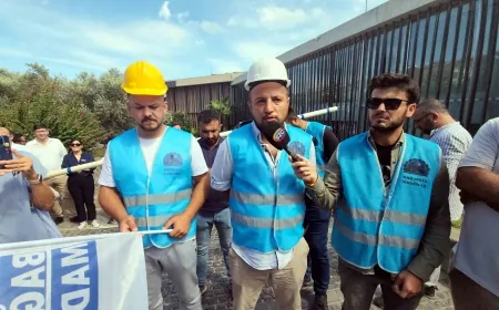 Bodrum ‘da eylem yapan Somalı madenciler gözaltına alındı