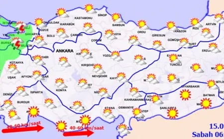 Meteoroloji'den İstanbul ve birçok şehir için kuvvetli yağış uyarısı