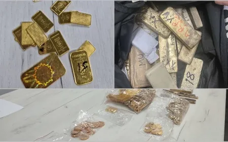 Sınırda tarihin en büyük altın operasyonu , hava yastığında 5 milyon evro değerinde altın ele geçirildi