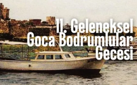 11. GOCA BODRUMLU'LAR  GECESİ DÜZENLENECEK