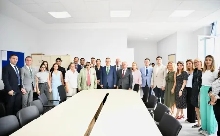 Hayırseverin Güvercinlik’te yaptırdığı okul törenle açıldı.