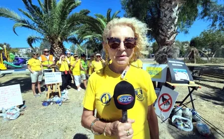 Missgibi 1 Bodrum yine farkındalık yarattı, topladıkları izmaritlerle sahilde sergi açtılar