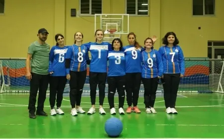 Muğla’da ilk kez Görme Engelli Kadınlardan Oluşan Goalball Takımı Kuruldu