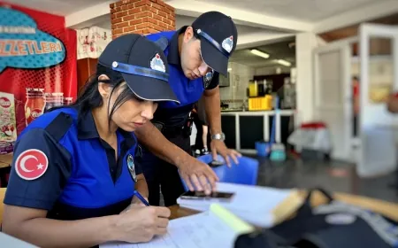 Bodrum Belediyesi Zabıta Ekiplerinden Kantin Denetimi