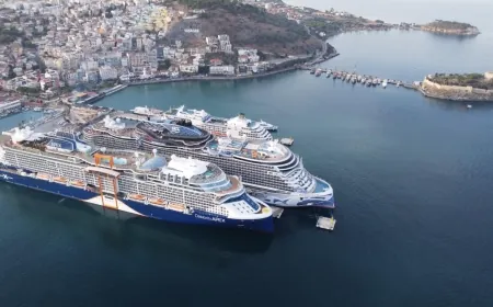 KUŞADASI KRUVAZİYER TURİZMİNDE ZİRVEDE