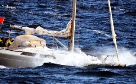 Ege’de fırtına kabusu…Bodrum açıklarında yelkenli tekne battı, 8 turisti kurtarma operasyonu başlatıldı
