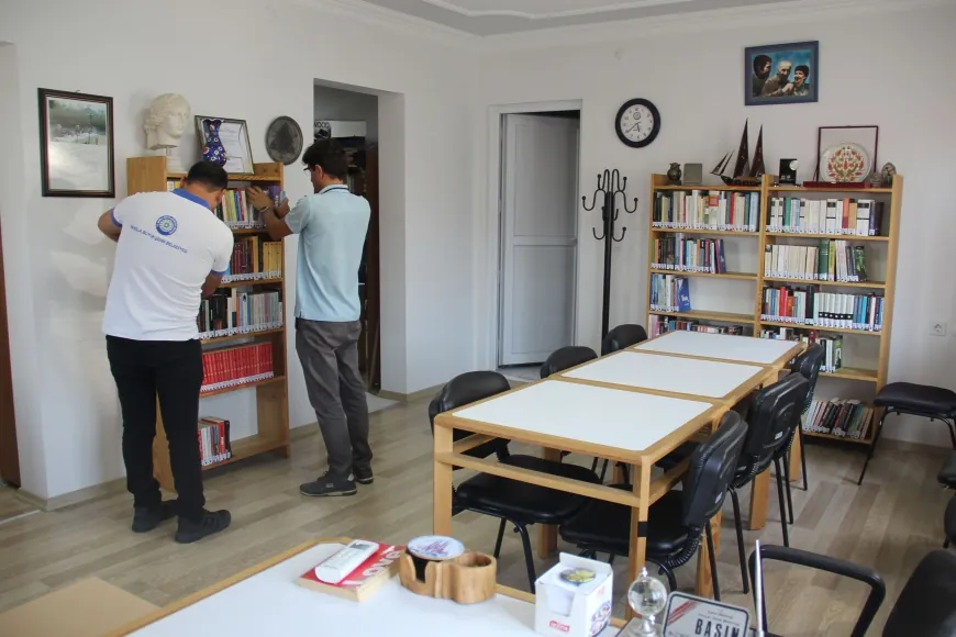 Şadan Gökovalı Kütüphanesi Açıldı