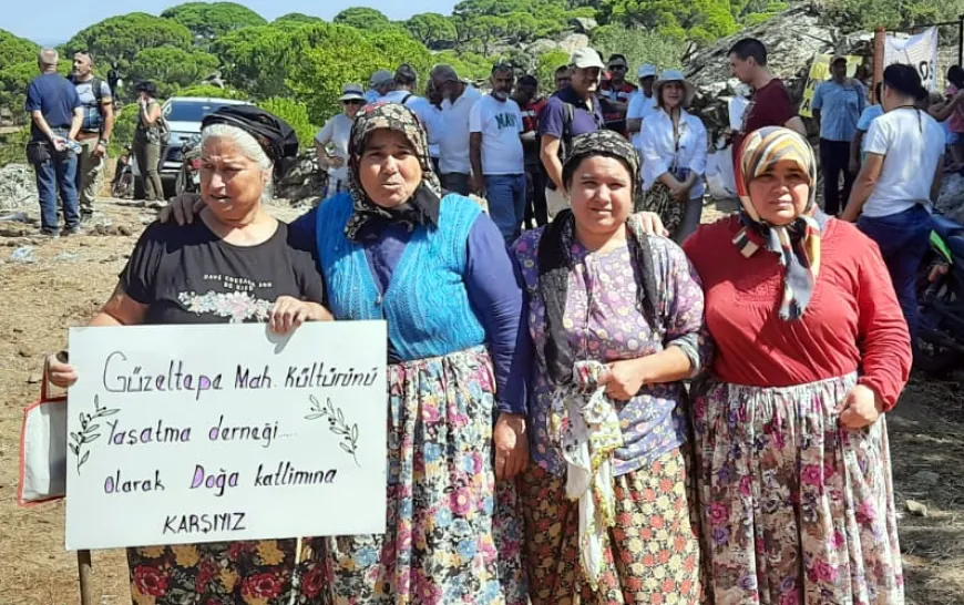 22 yıllık ÇED raporunun yasalara aykırı güncellenmesi köylüleri ve çevrecileri ayağa kaldırdı.
