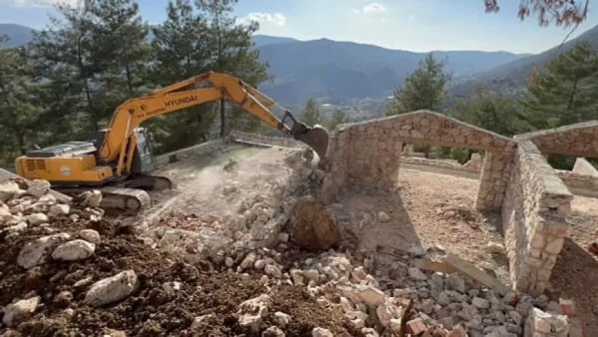 Ormanlarda Kaçak Yapılara Hızlı Müdahale: Yıkım Kararı Kesinleşti