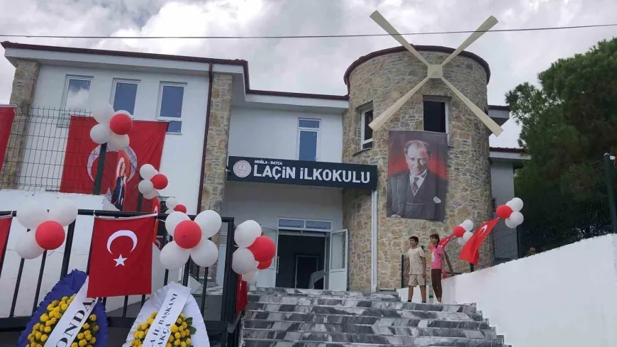 Laçin İlkokulu’nun açılışı yapıldı