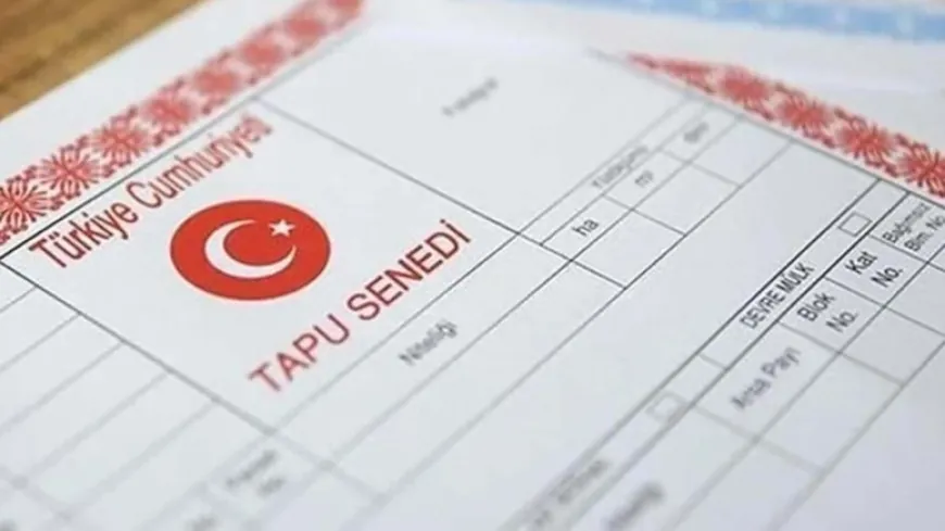 Miras paylaşımı ve tapu işlemlerinde önemli değişiklik