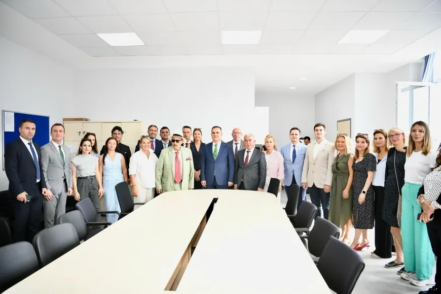 Hayırseverin Güvercinlik’te yaptırdığı okul törenle açıldı.
