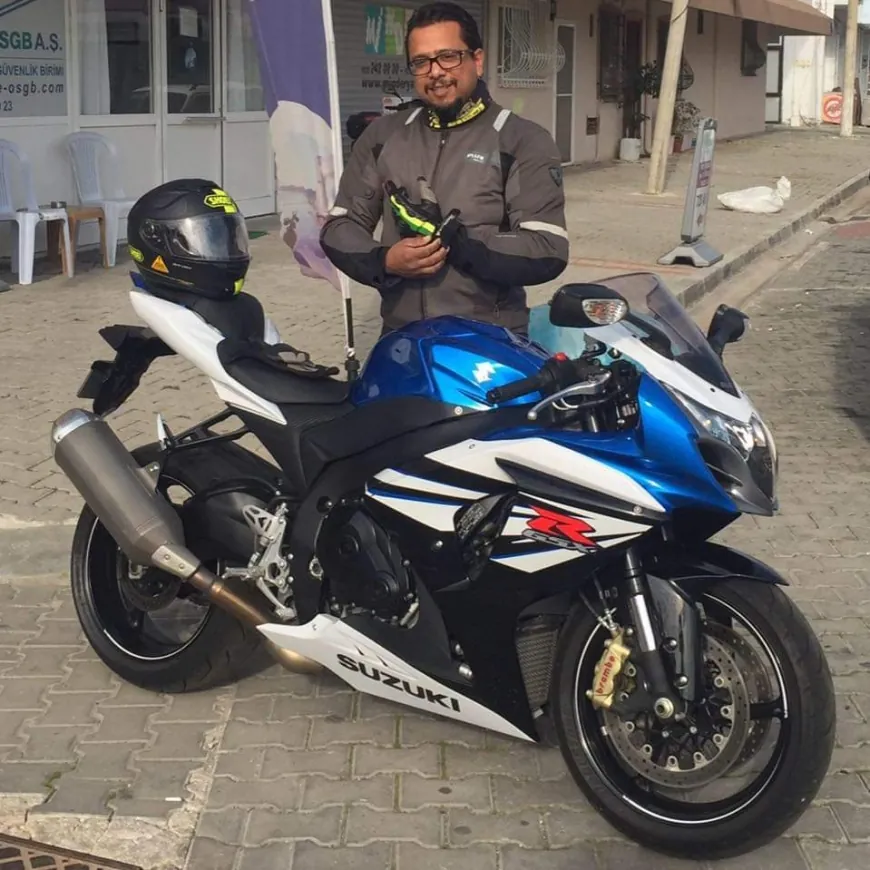 Motosiklet sürüş uzmanı uçuruma yuvarlandı, yaşamını yitirdi