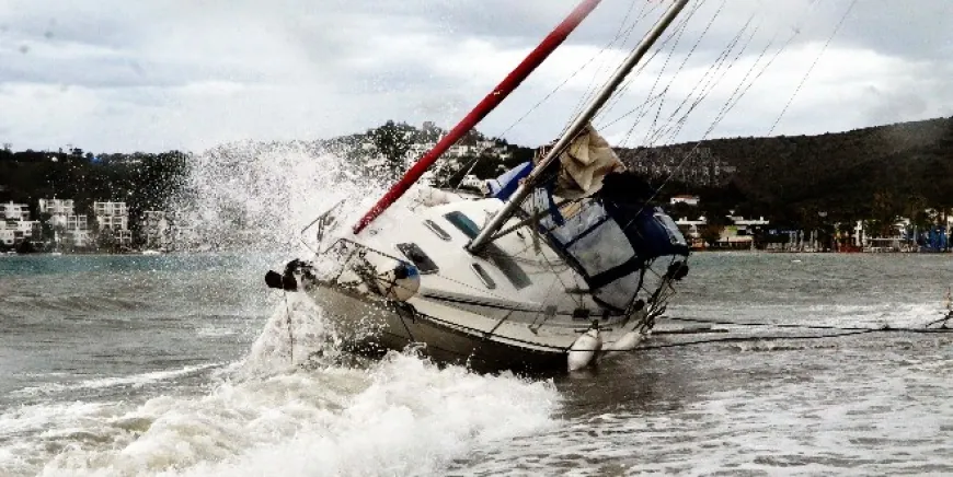 Meteoroloji'den Muğla Kıyıları İçin Fırtına Uyarısı