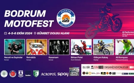 Uluslararası Bodrum Motofest Başlıyor