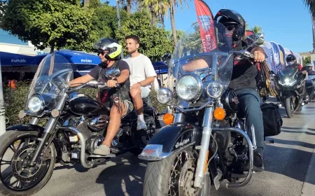 Yüzlerce Motosikletli Bodrum’daki bu festivalde buluştu