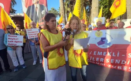 Eğitimsen eylemde: Çocuklarımızın geleceğine ihanet ediliyor