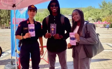 Jandarmadan üniversite öğrencilerine bilgilendirme