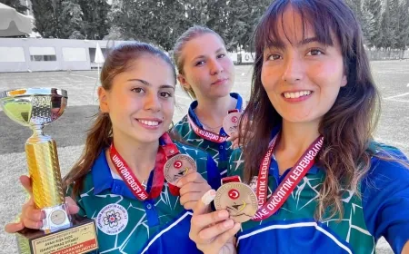 Muğlalı okçular hedefi 12’den vurdu, Türkiye Şampiyonu oldu