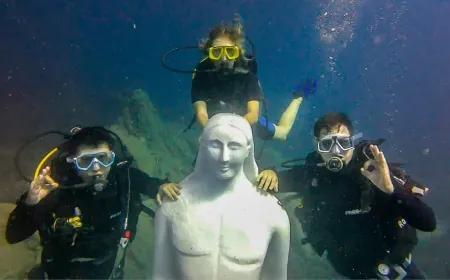 Bodrum’da sanat sualtına indi, Poseidon çayırları korunacak