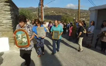 Ege’nin ortasında yağmur duasına çıktılar
