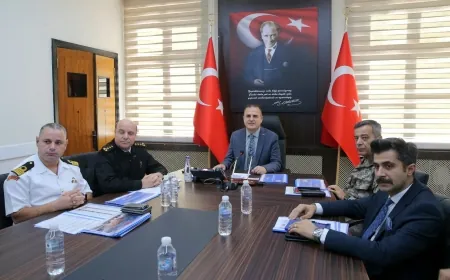 Muğla’da Güvenlik Toplantısı: 425 Yangın, Yüzlerce Operasyon