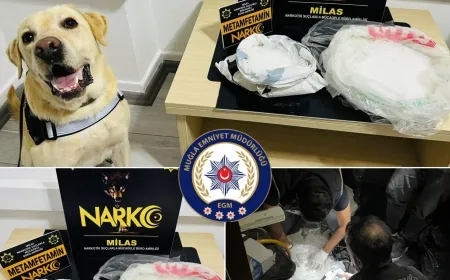 Uyuşturucu operasyonunda 5 kilogram metamfetamin ele geçirildi
