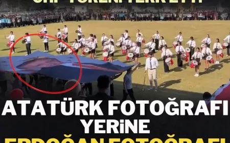 Bodrum ve Ortaca’daki Cumhuriyet  törenlerinde  CHP törenlerinde fotoğraf krizi çıktı