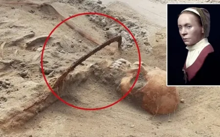 Boynunda orakla gömülü halde bulundu: Uzmanlar nedenini açıkladı