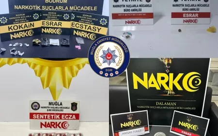 Uyuşturucu operasyonu 4 gözaltı