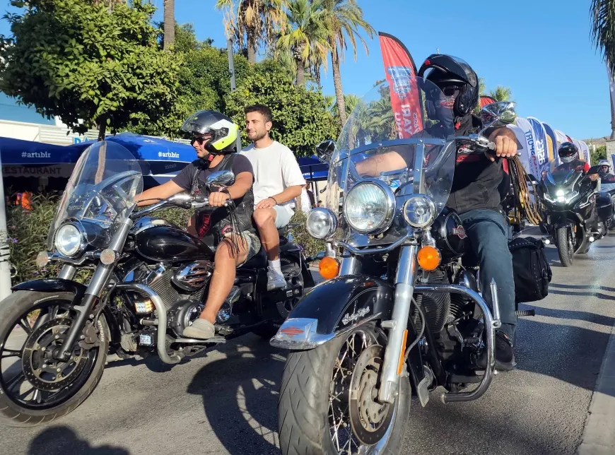 Yüzlerce Motosikletli Bodrum’daki bu festivalde buluştu