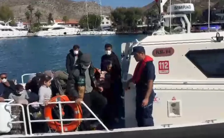 Muğla’da Düzensiz Göçmen Operasyonu: 15 Göçmen Yakalandı