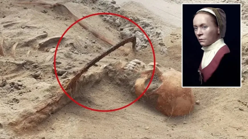 Boynunda orakla gömülü halde bulundu: Uzmanlar nedenini açıkladı