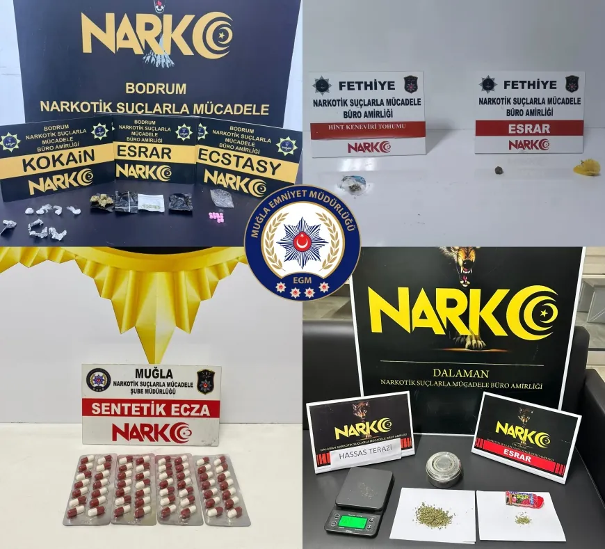 Uyuşturucu operasyonu 4 gözaltı