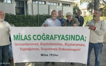 Milas’taki vahşi madencilik parkta yapılan açık oturum ile masaya yatırıldı