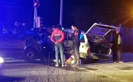 Yatağan yolunda feci kaza 3 yaralı
