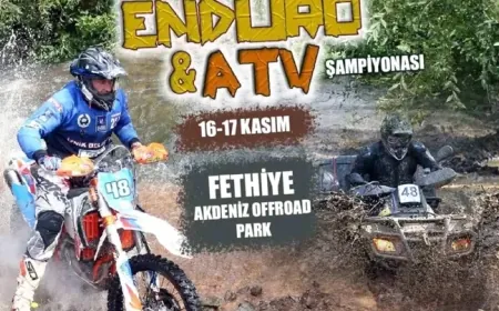 Türkiye Enduro Şampiyonası hafta sonunda yapılacak