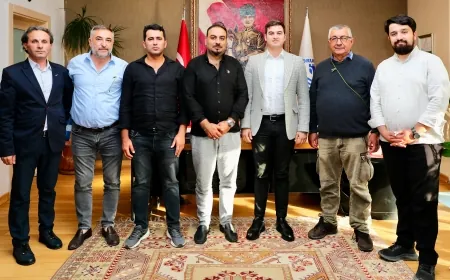 Bodrum Gazeteciler Cemiyeti'nden Kaymakam Ve Belediye’ye başkanına ziyaret