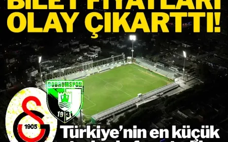 Bodrum şehir stadyomunda FIRSATÇILIK TEPKİSİ  Bodrumspor-Galatasaray maçı bilet fiyatlarına tepki!