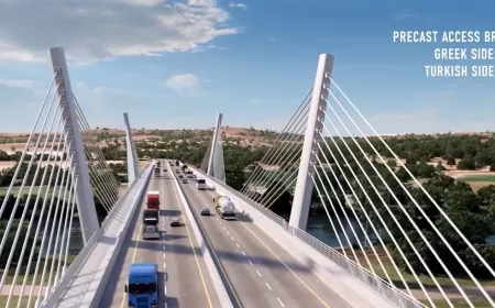 Türkiye ile Yunanistan sınırda ortak köprü yapıyor