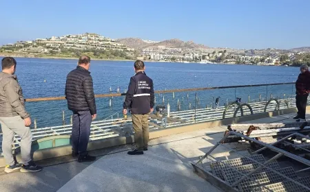 Bodrum’un turistik mahallelerinde kaçak iskeleler kaldırılıyor